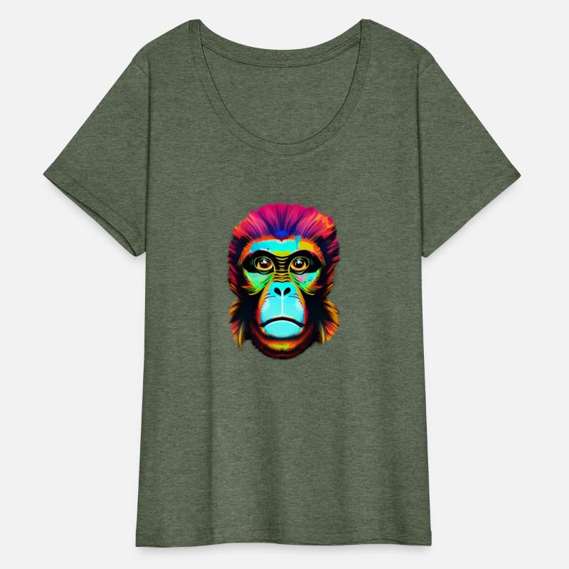 Monkey in colours