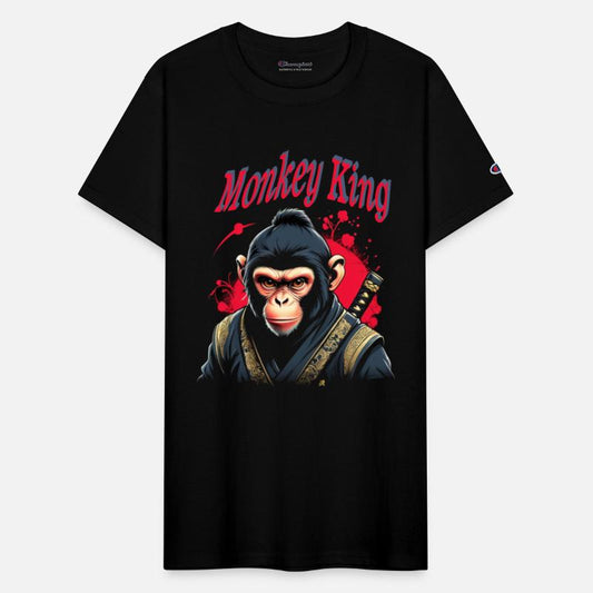Monkey King Warrior – Bold Samurai Ape Artwork