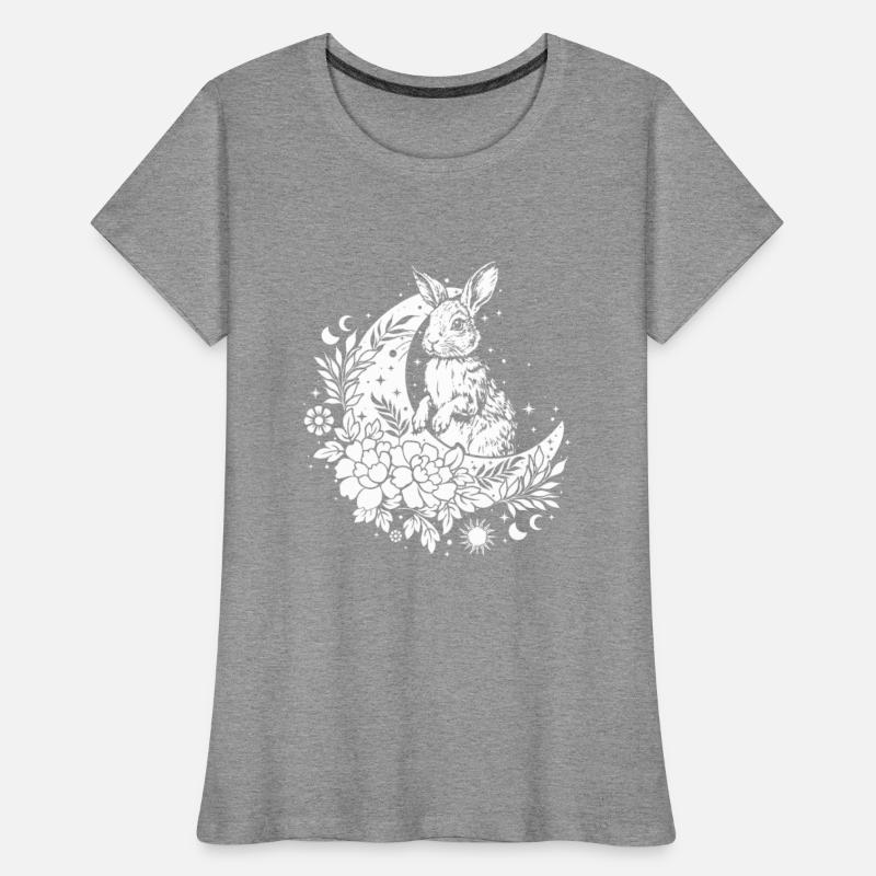 Moon And Rabbit Wicca Wiccan Happy Easter