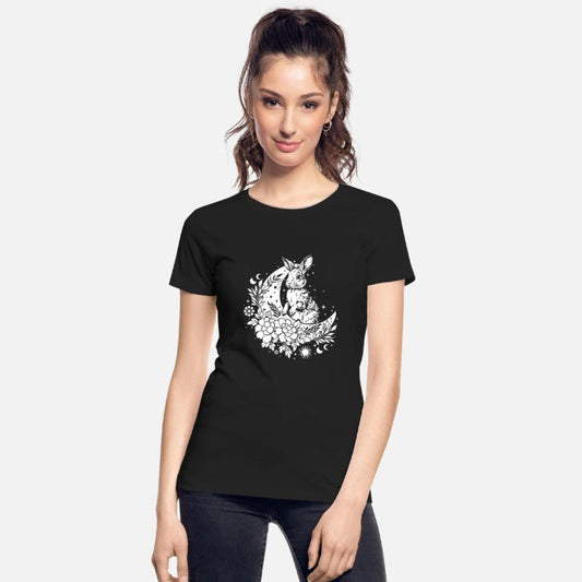 Moon And Rabbit Wicca Wiccan Happy Easter