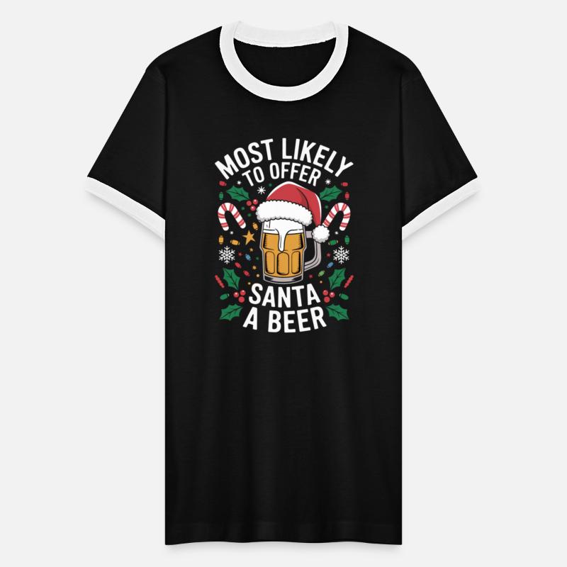 Most Likely To Offer Santa a Beer Family Matching
