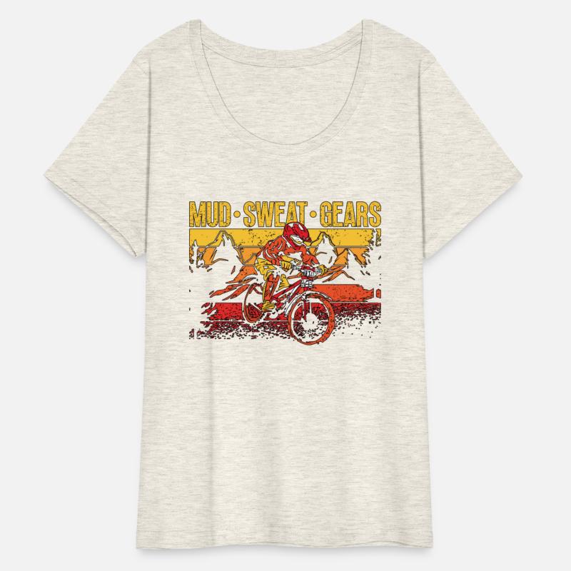 Mountain Bike Mud Sweat Gear Loves Racing Cyclist