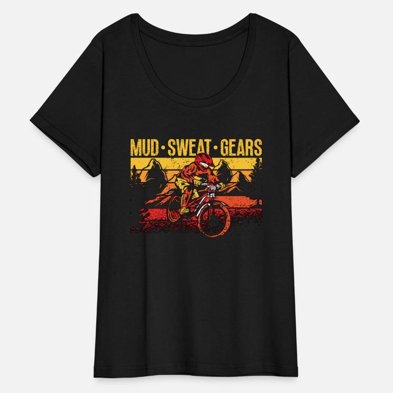 Mountain Bike Mud Sweat Gear Loves Racing Cyclist