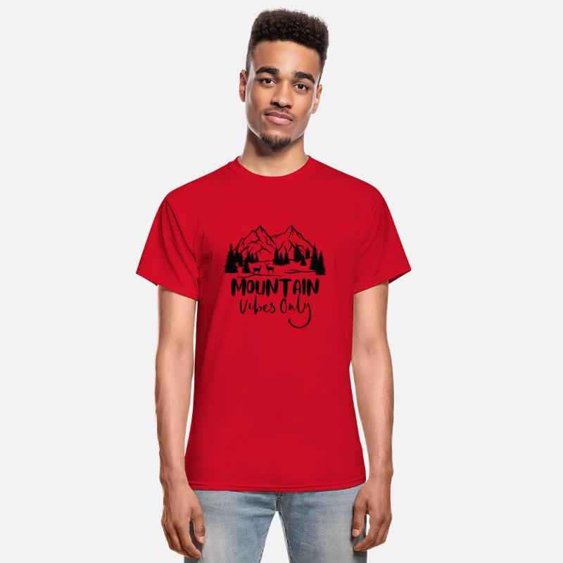 Mountains Vibes Only: Mountain Climbing T-Shirt
