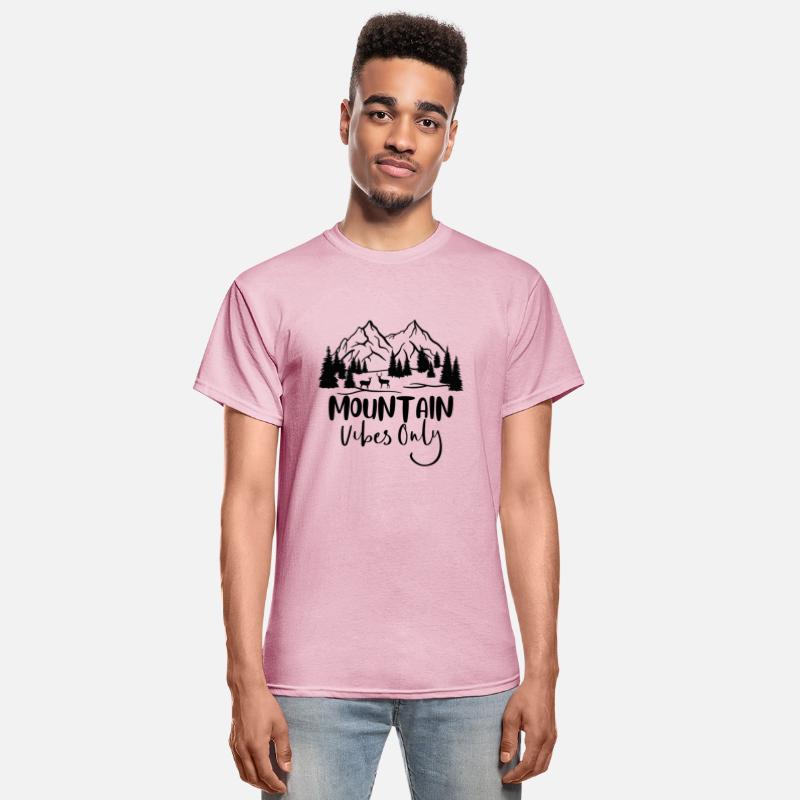 Mountains Vibes Only: Mountain Climbing T-Shirt