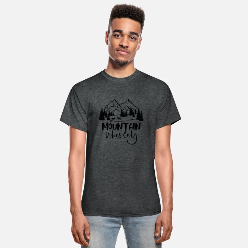 Mountains Vibes Only: Mountain Climbing T-Shirt