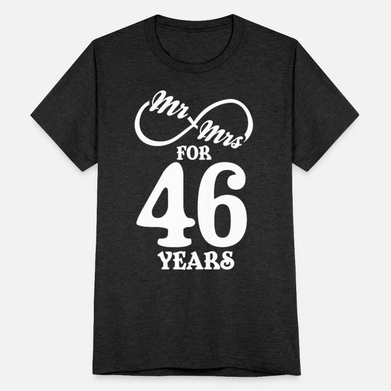 Mr. & Mrs for 46 Year 46th Wedding Anniversary