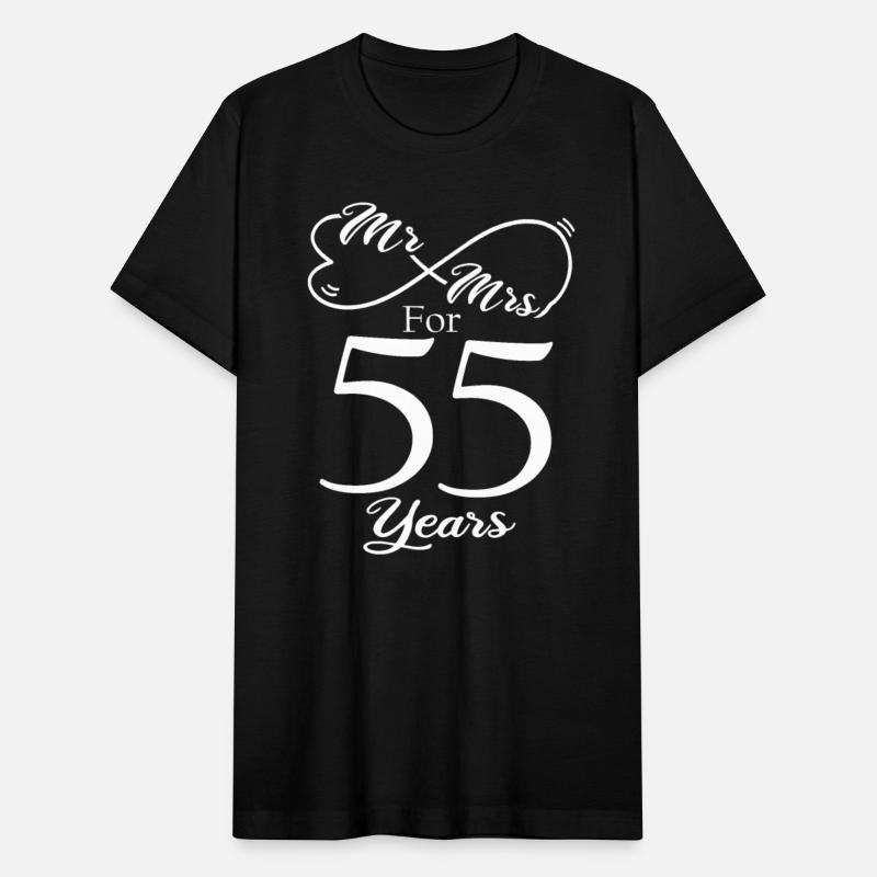 Mr. & Mrs for 55 Year 55th Wedding Anniversary