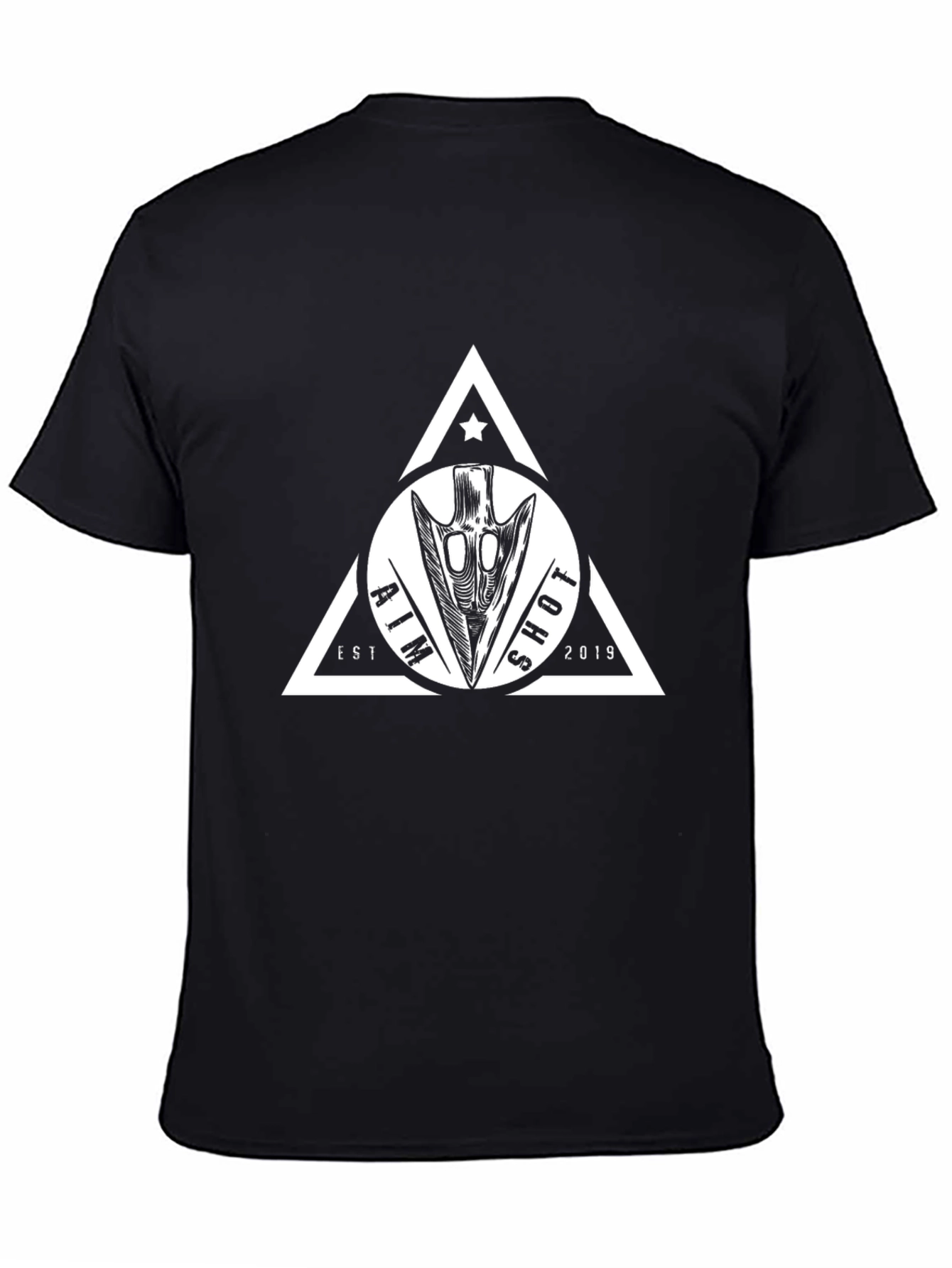 Aim Shot Arrowhead Graphic Tee - Black