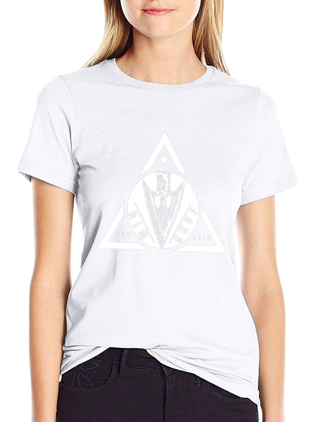 Aim Shot Arrowhead Graphic Tee - Black