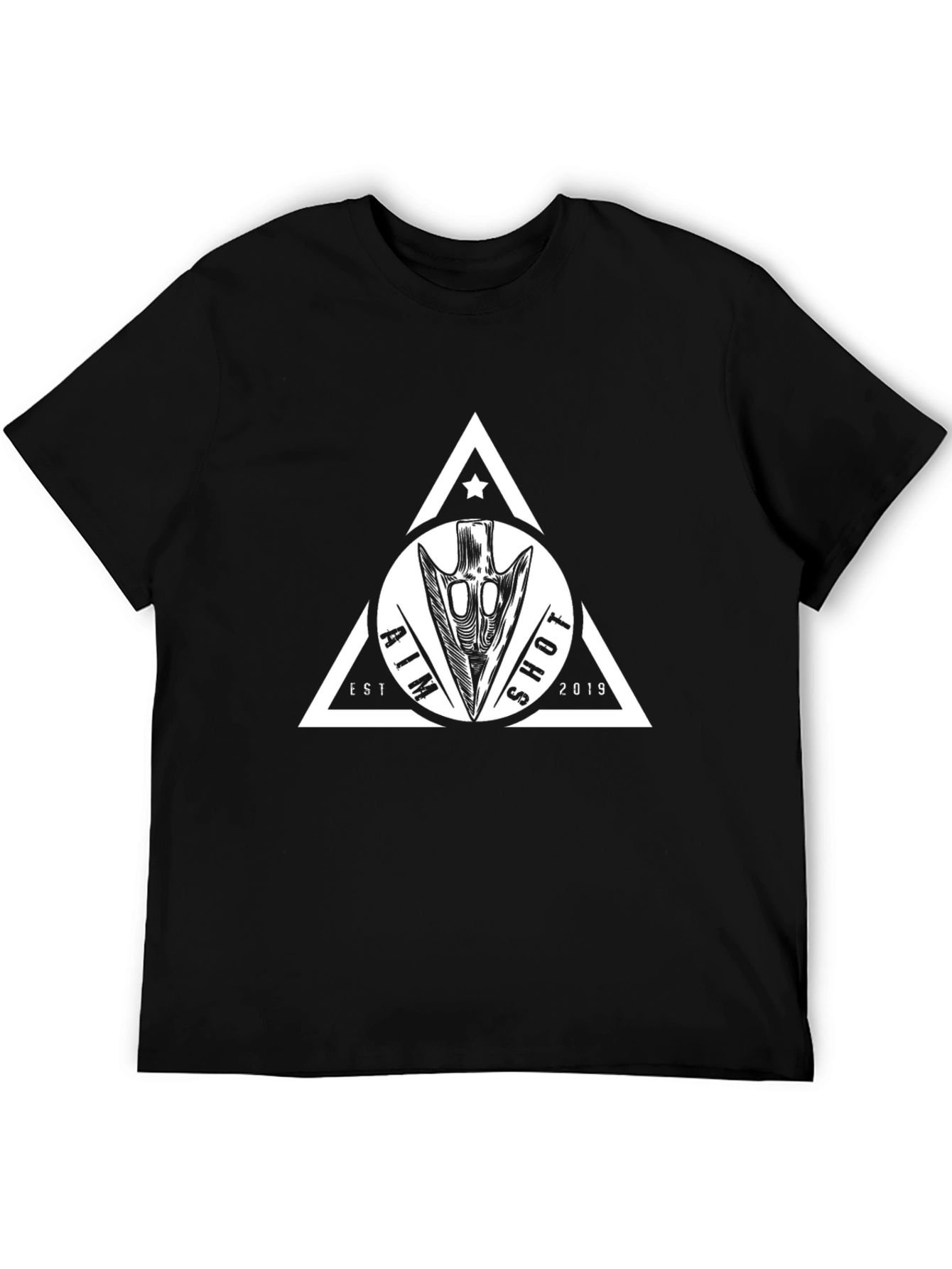 Aim Shot Arrowhead Graphic Tee - Black