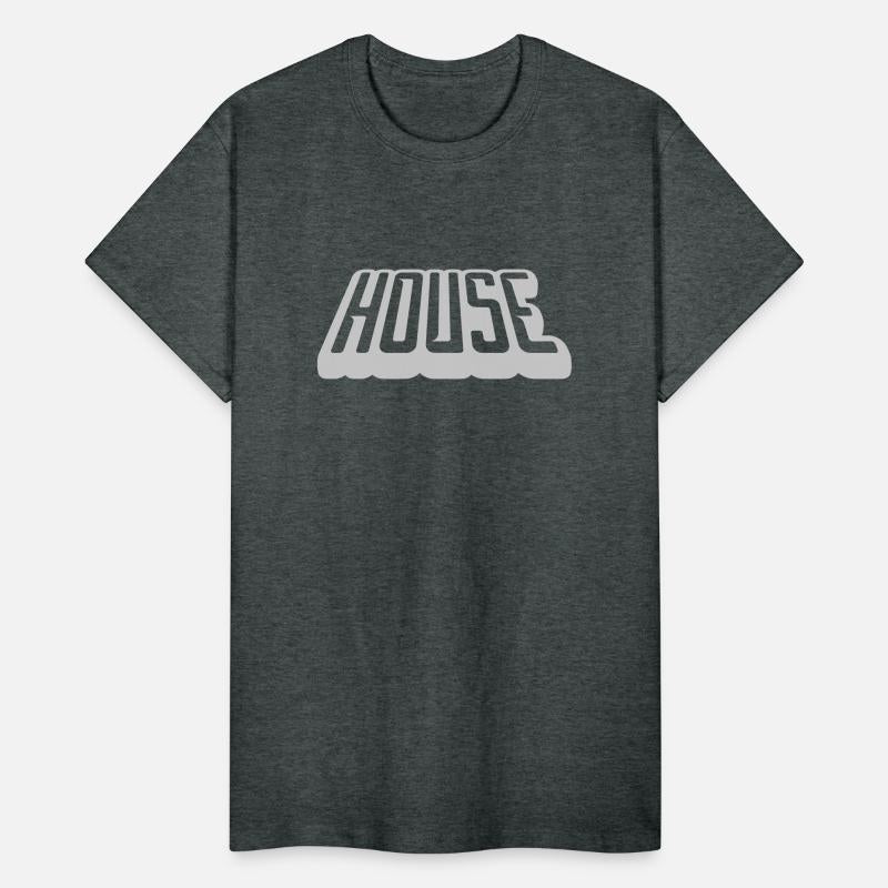 music house lettering logo