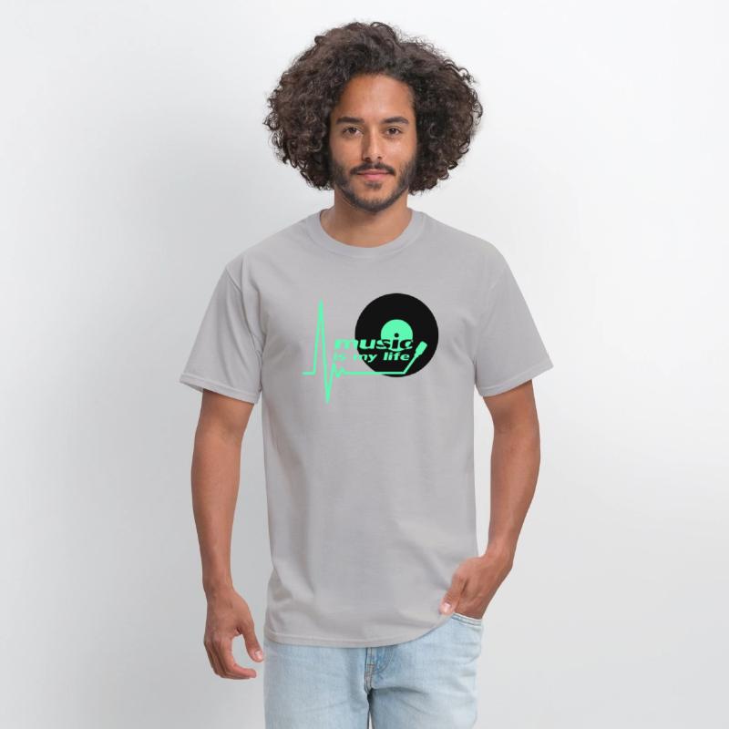 Music is my Party Life Vinyl Record Plate Pulse