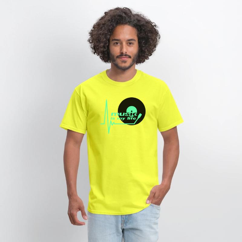 Music is my Party Life Vinyl Record Plate Pulse