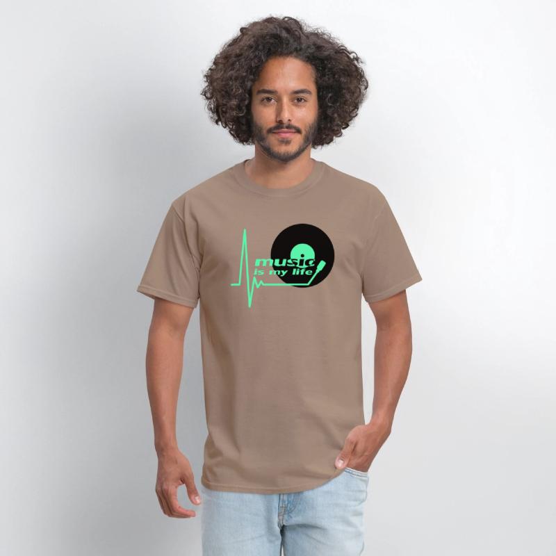 Music is my Party Life Vinyl Record Plate Pulse