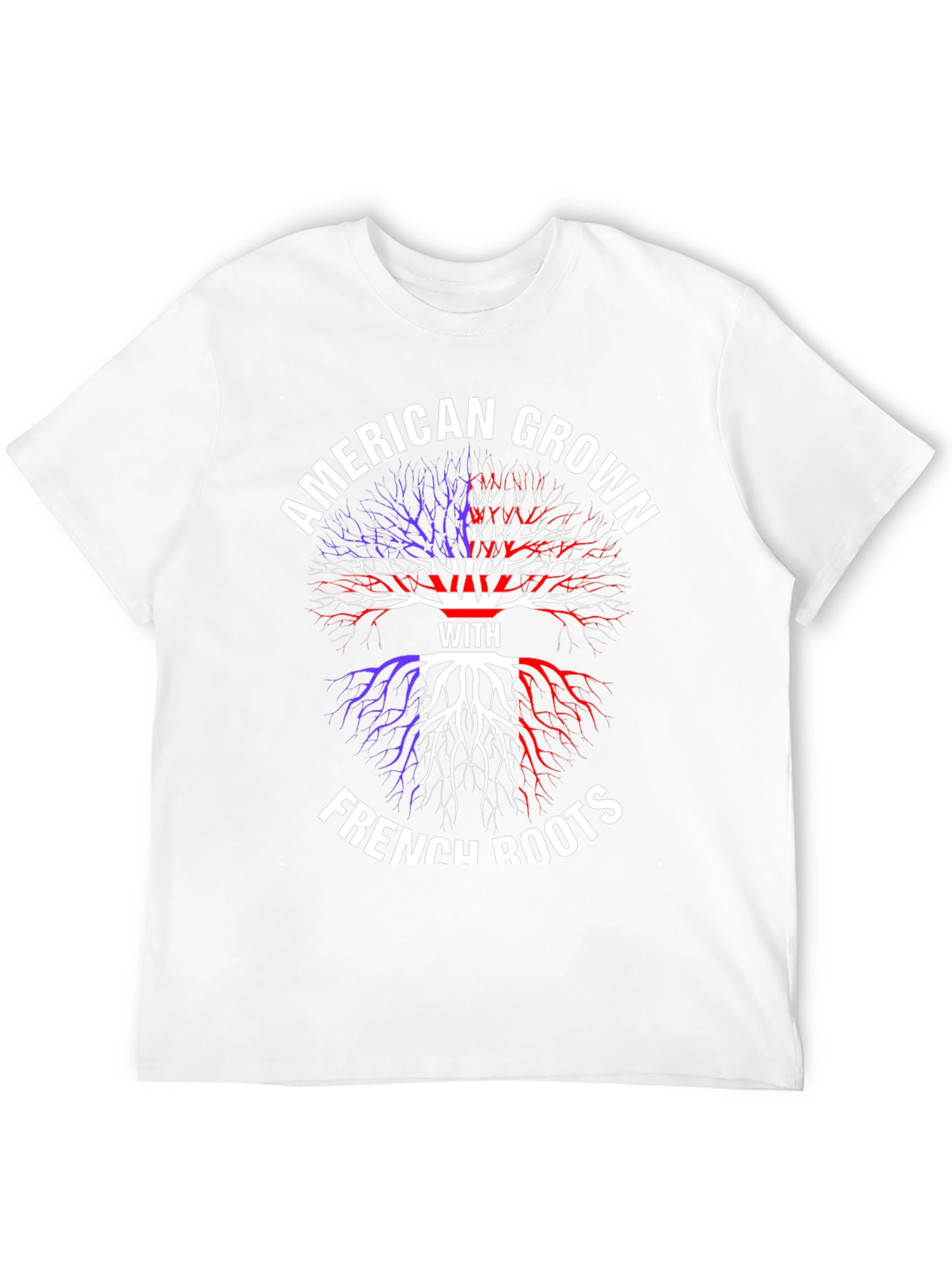 American Grown with French Roots T-Shirt