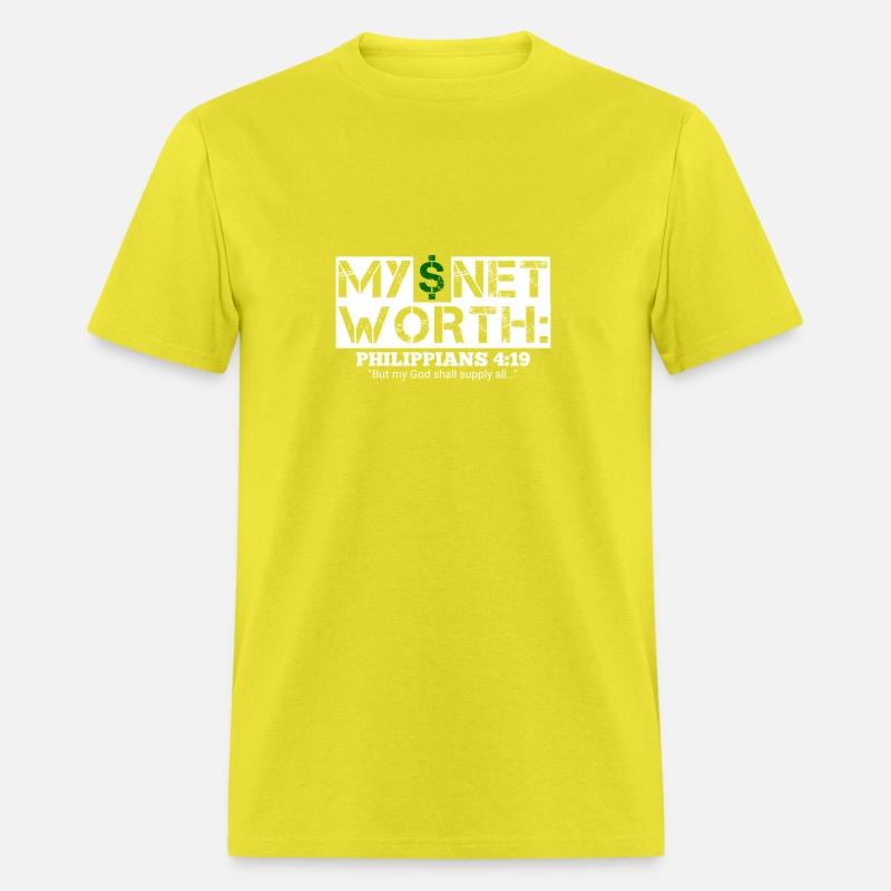 My Net Worth - Philippians 4:19 Christian T-shirt