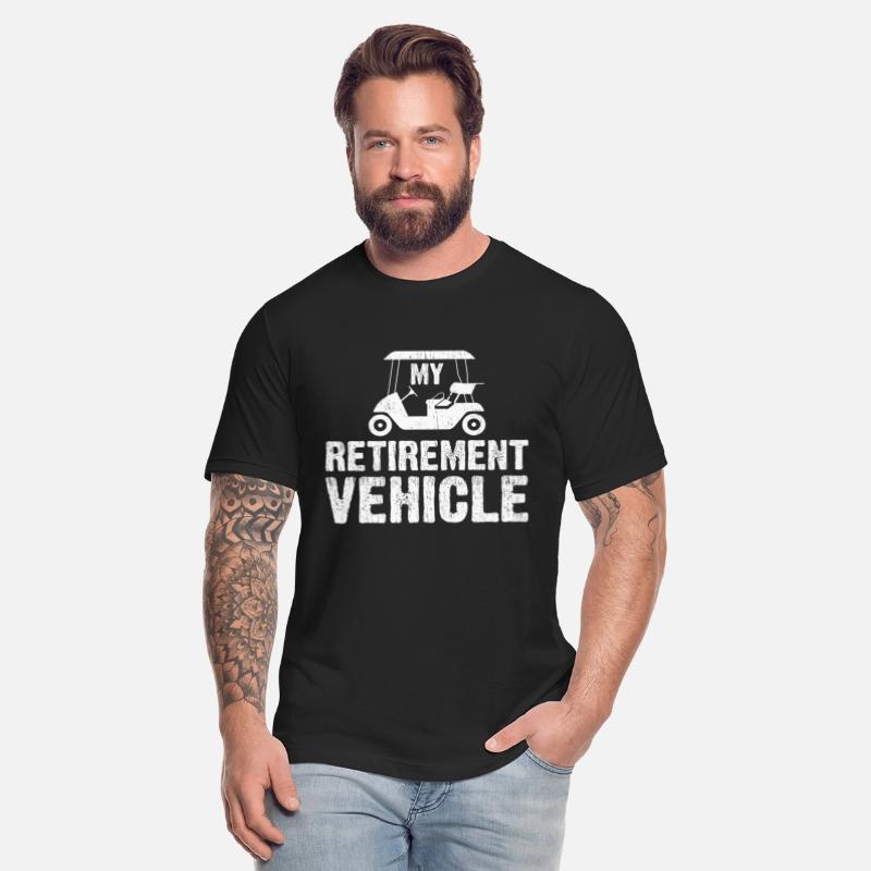 My Retirement Vehicle Golf Cart Golfer Father Gift