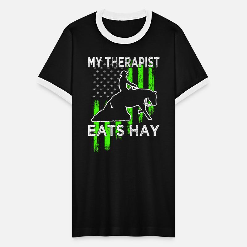 My Therapist Eats Hay - Horse Lover - Equistrian