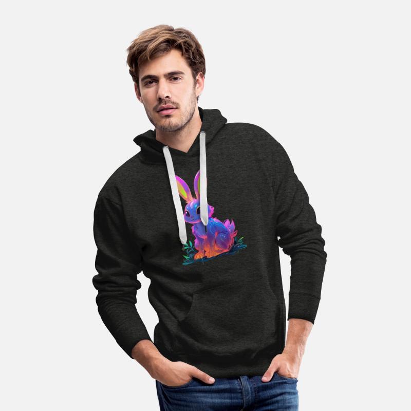 Mystical Neon Rabbit