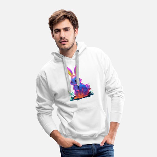 Mystical Neon Rabbit