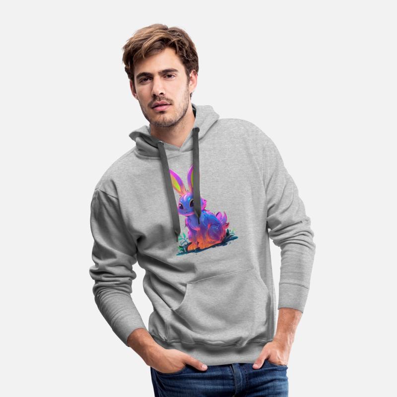 Mystical Neon Rabbit