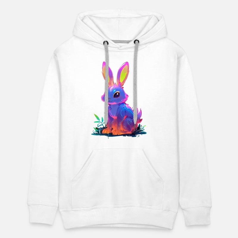 Mystical Neon Rabbit