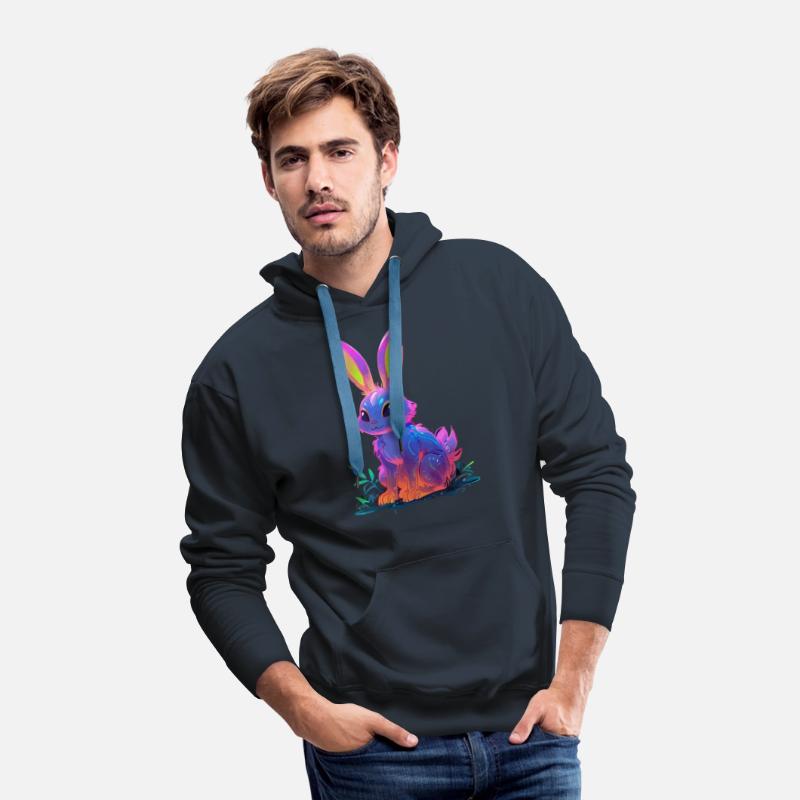 Mystical Neon Rabbit