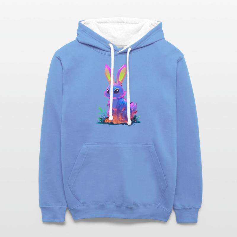 Mystical Neon Rabbit