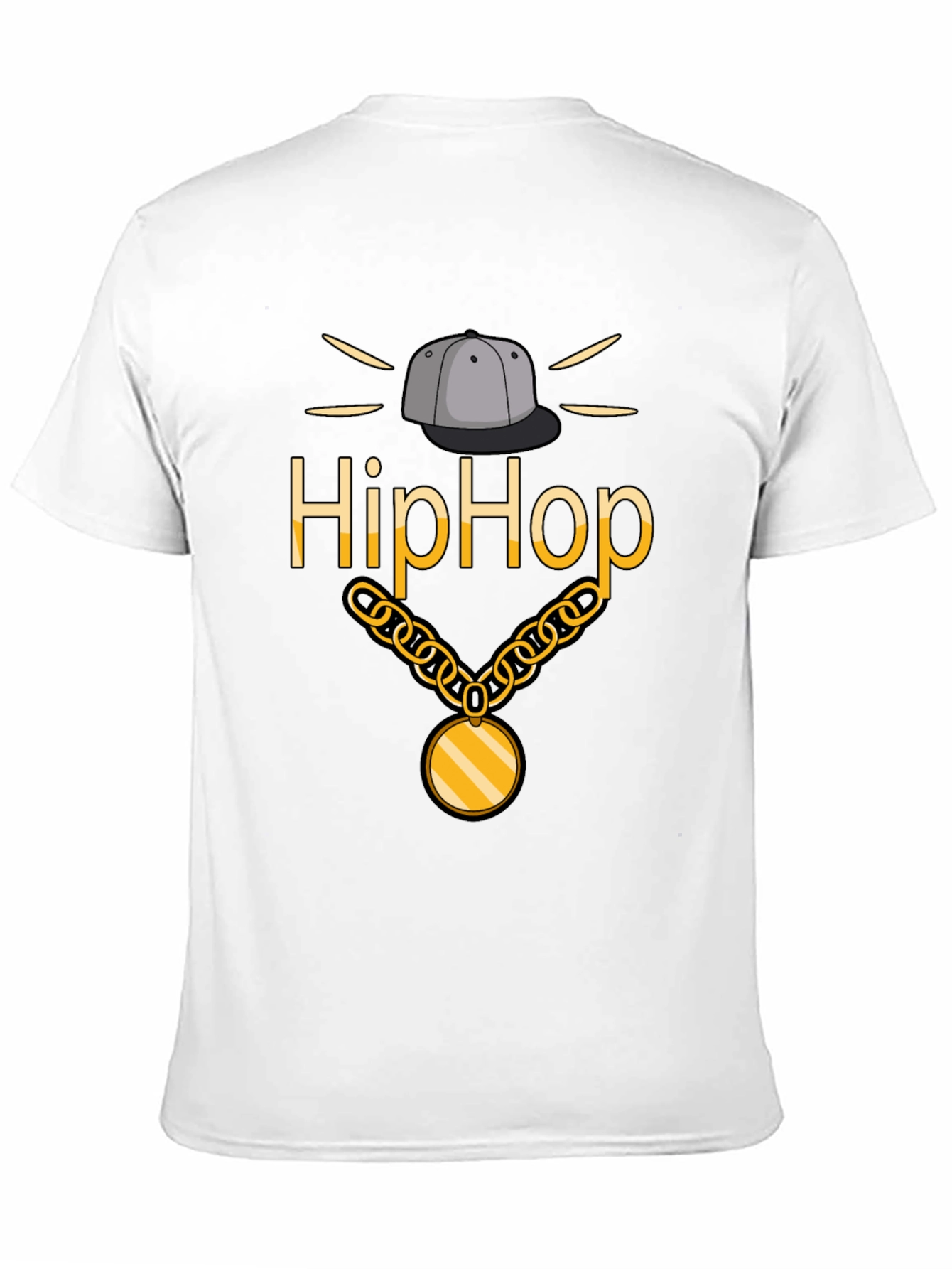 Hip Hop Style Black T-Shirt