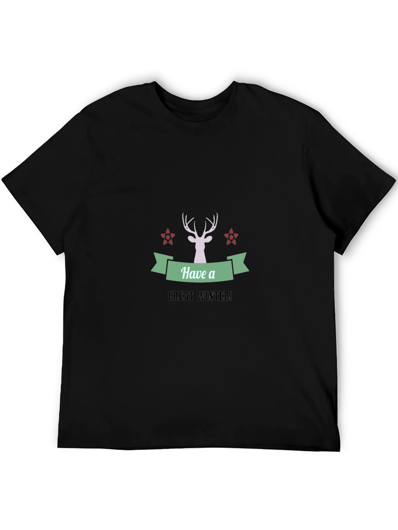 Have a Great Winter Black T-Shirt