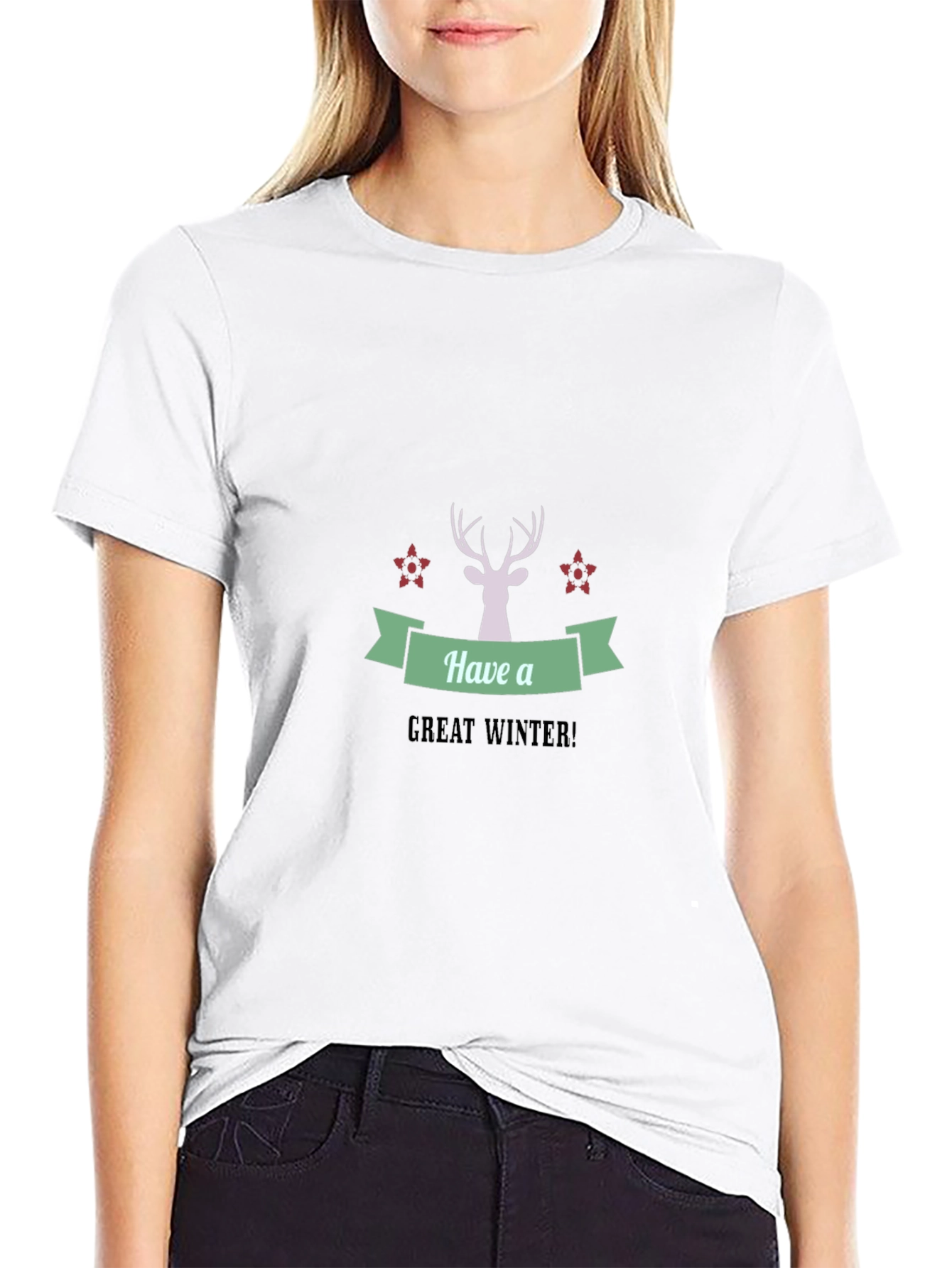 Have a Great Winter Black T-Shirt