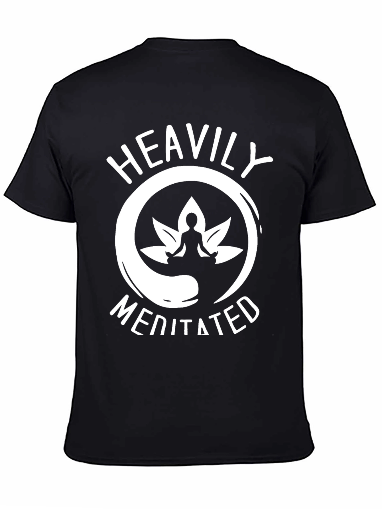 Heavily Meditated Graphic Tee - Zen T-Shirt