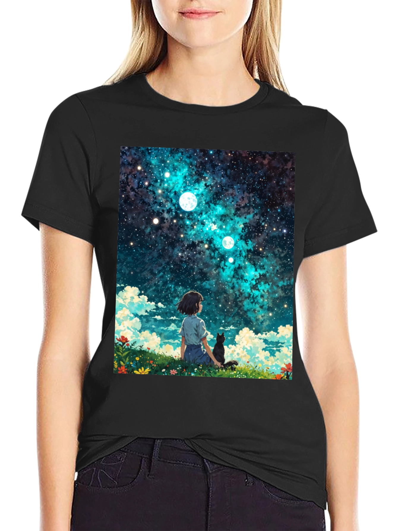 Anime Sky T-Shirt