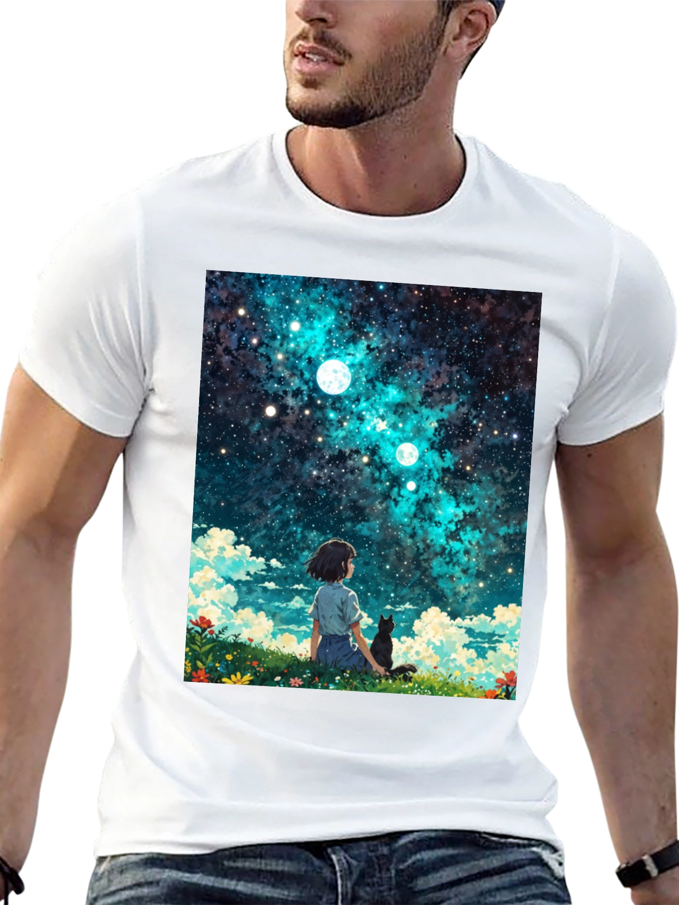 Anime Sky T-Shirt