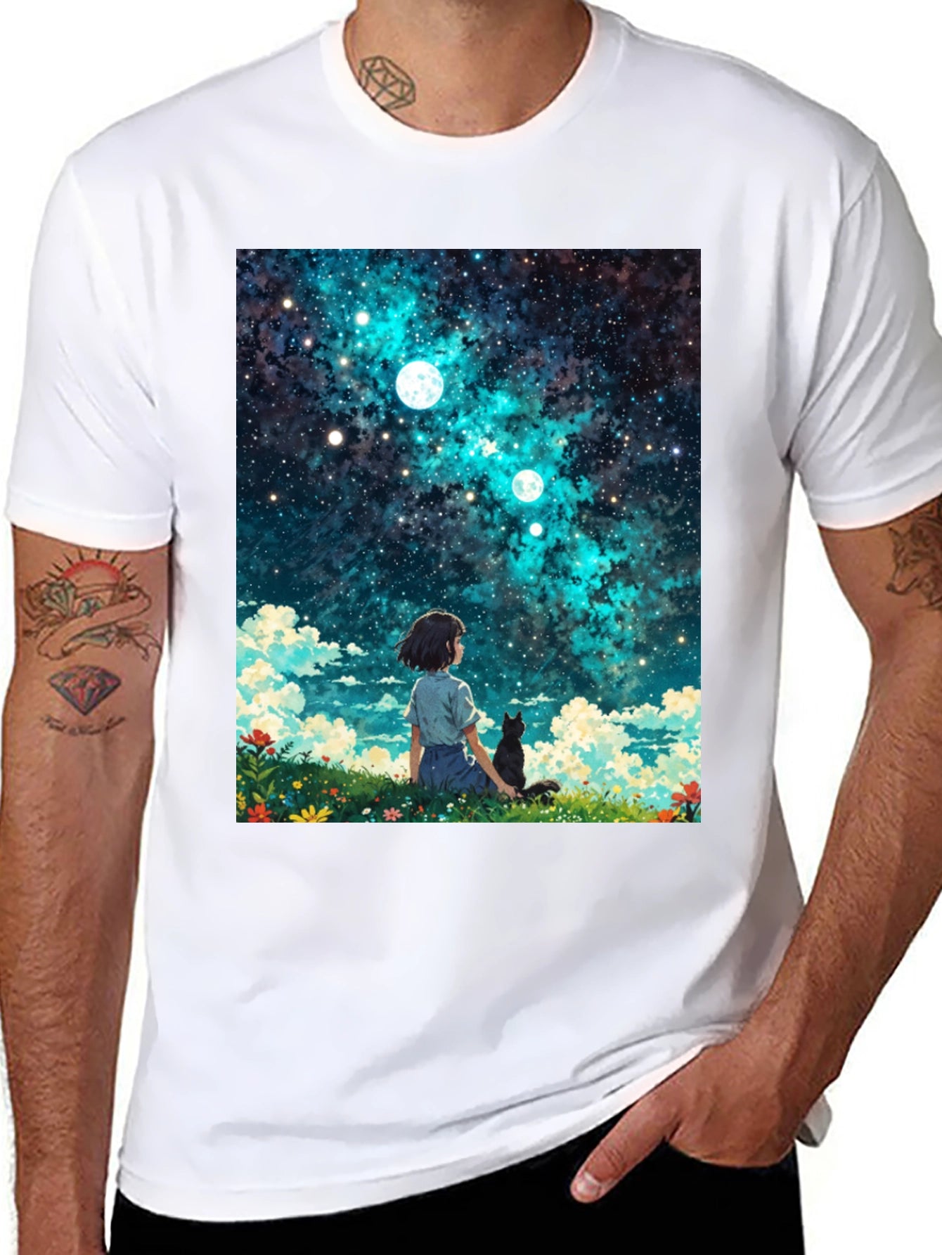 Anime Sky T-Shirt