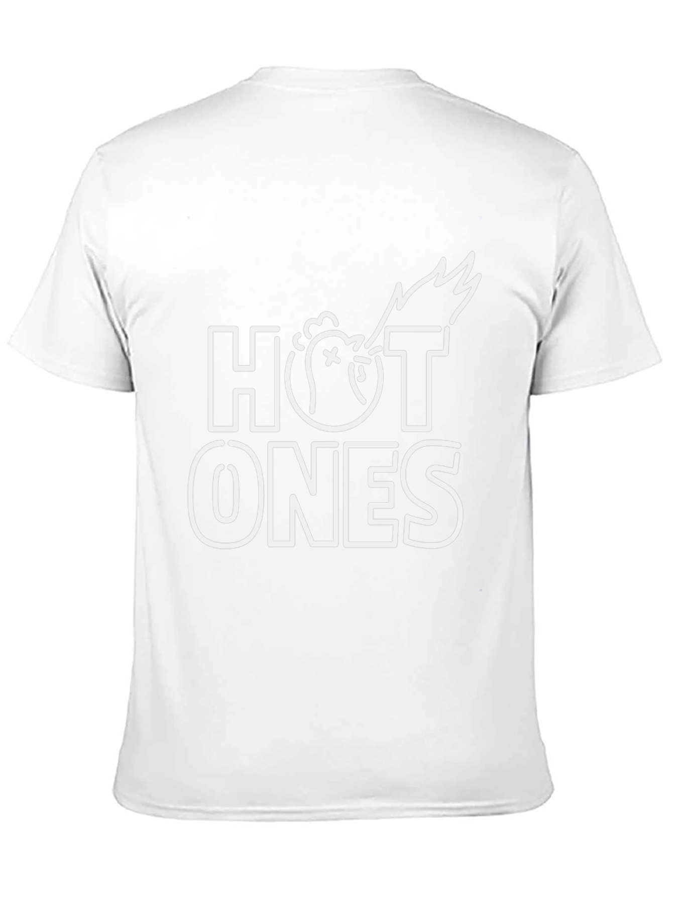 Hot Ones Graphic Tee - Black Cotton T-Shirt