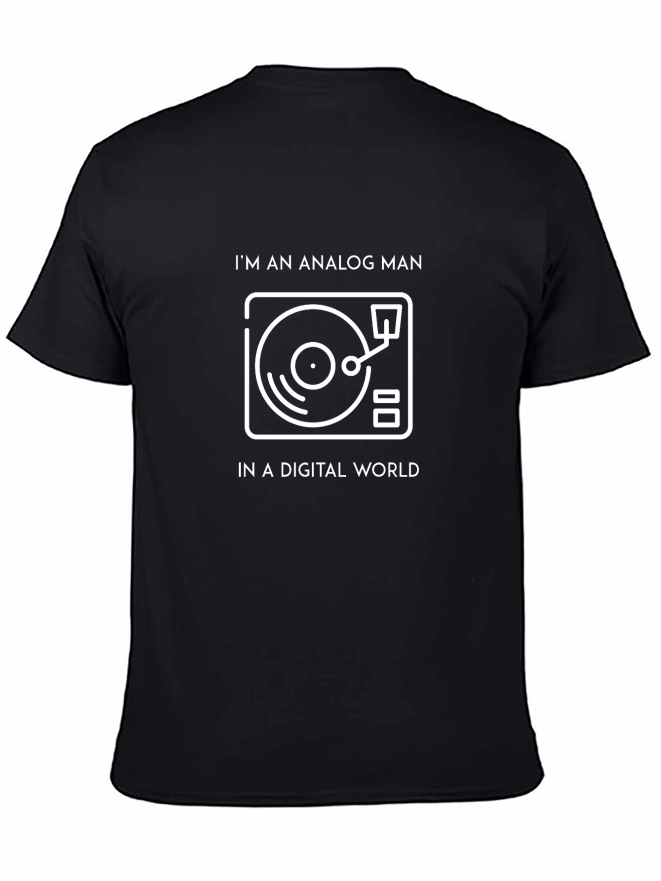 Analog Man in Digital World T-Shirt