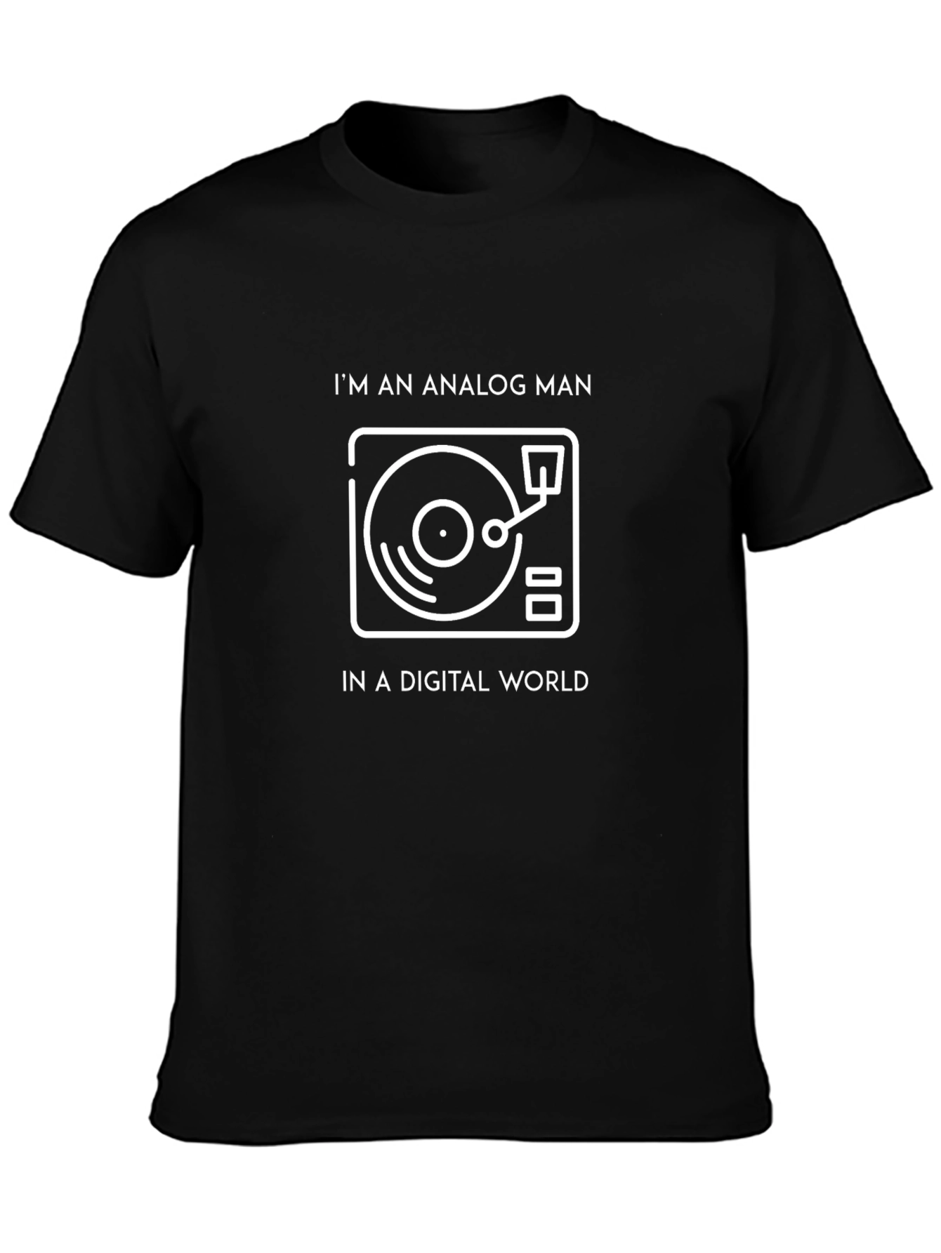 Analog Man in Digital World T-Shirt