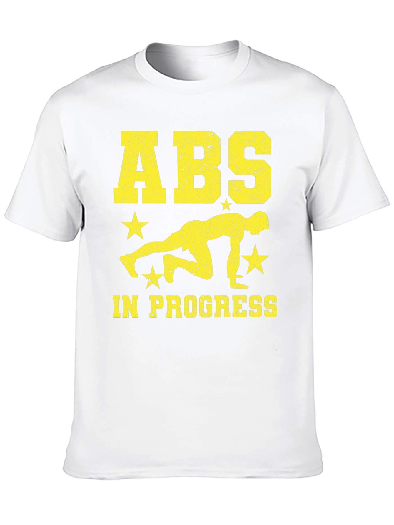 ABS In Progress Mens Black T-Shirt