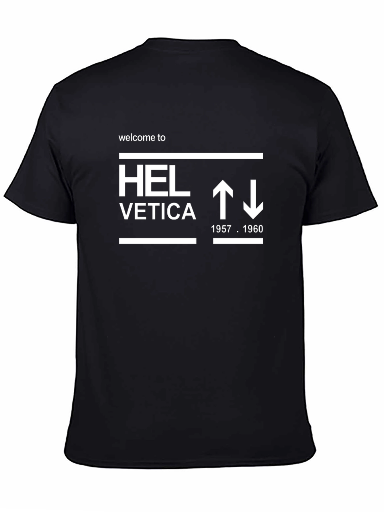 Helvetica 1957-1960 Graphic T-Shirt