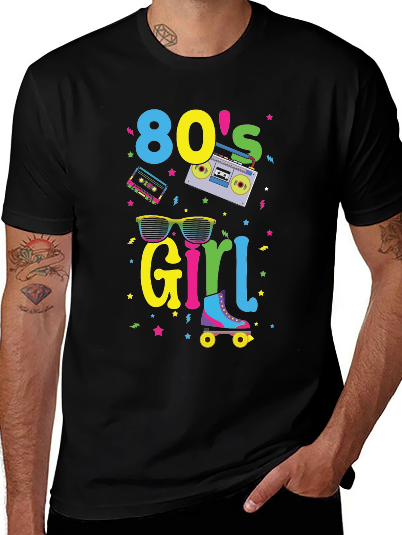 80s Girl T-Shirt - Retro Style