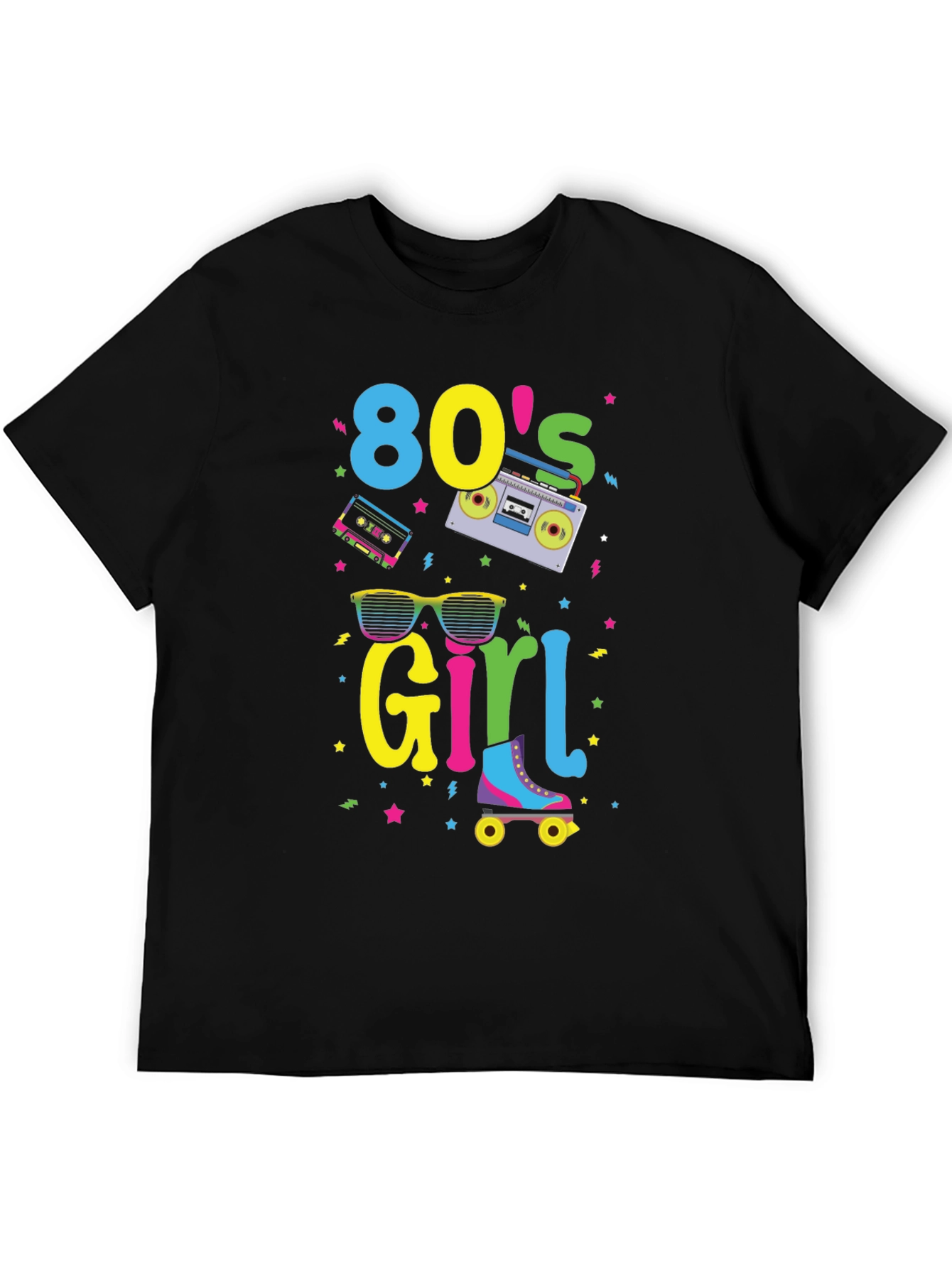 80s Girl T-Shirt - Retro Style