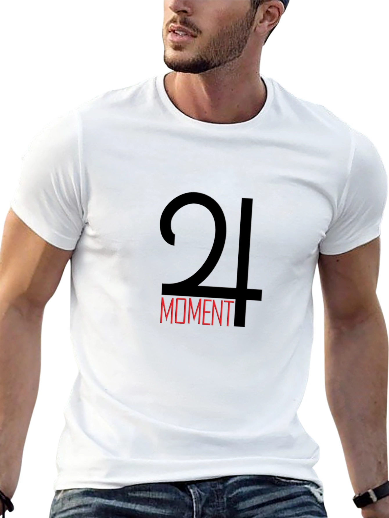 24 Moment Graphic T-Shirt - Stylish Casual Wear