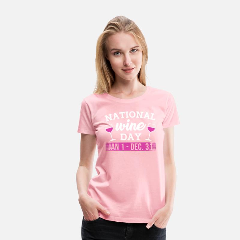 NATIONAL WINE DAY JAN 1 DEC 31 t-shirts
