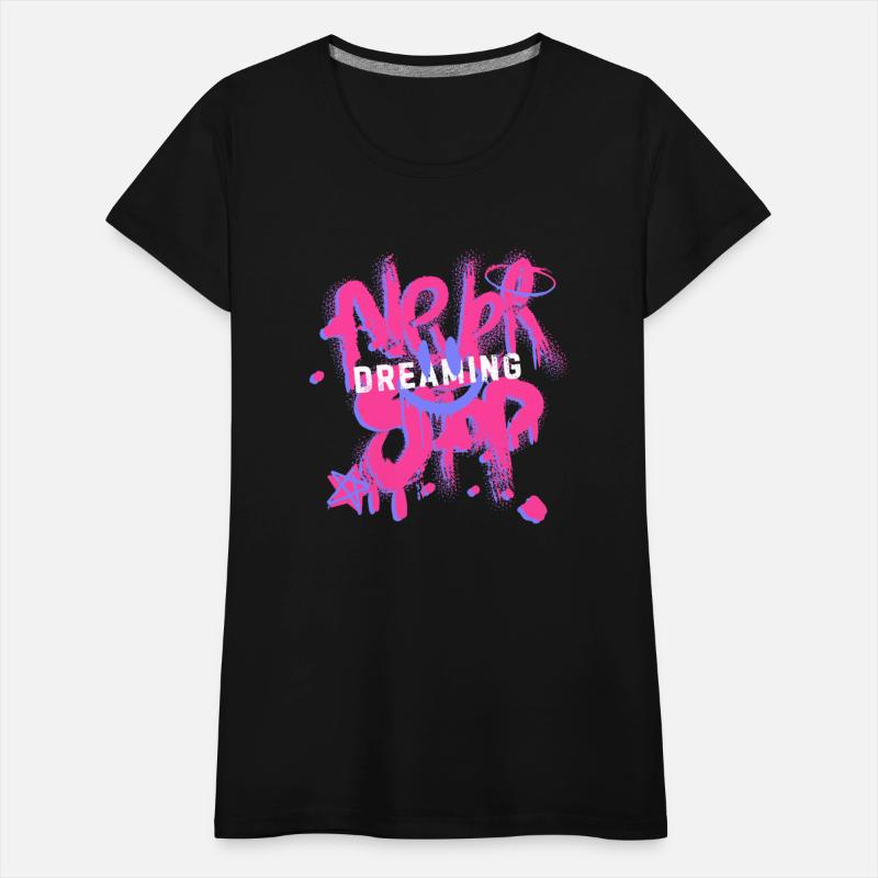 Never Stop Dreaming – Urban Graffiti Style Design