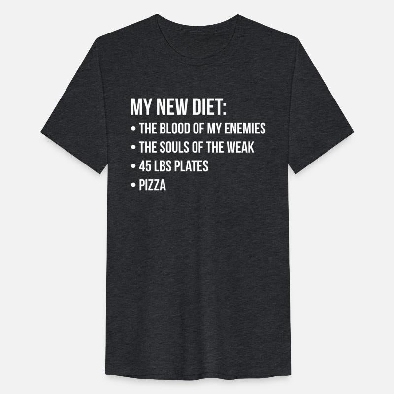 New Diet, Blood, Souls, Pizza, Funny, Novelty Gym