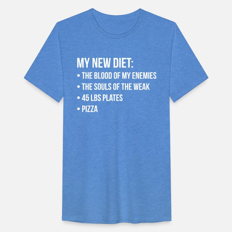 New Diet, Blood, Souls, Pizza, Funny, Novelty Gym