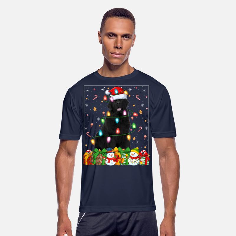 Newfoundland Dog Christmas Lights