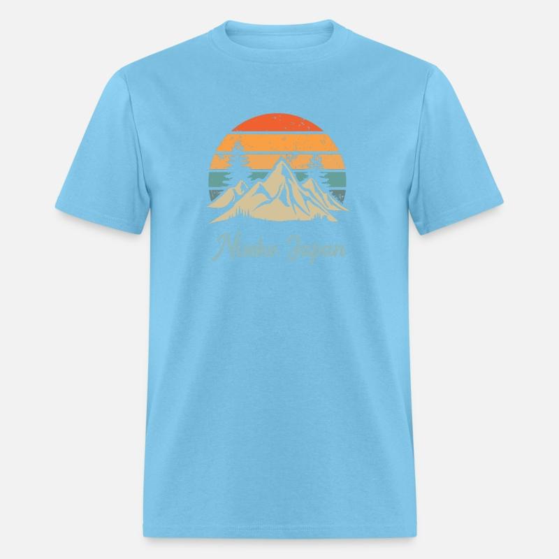 Niseko Japan Retro Vintage Mountain Sunset Outdoor